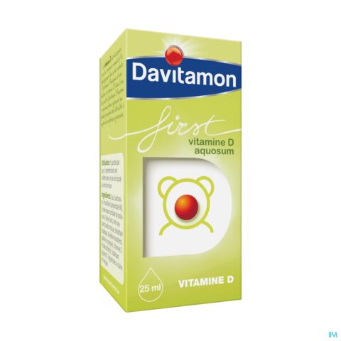 Davitamon First Vitamine D Aquosum Flacon 25ml