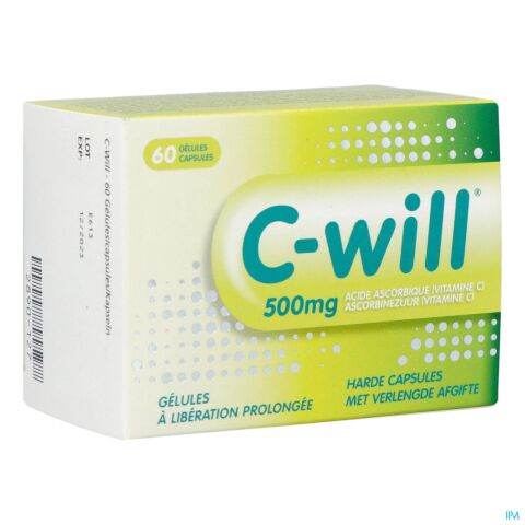 C-Will Vitamine C 60 Gélules