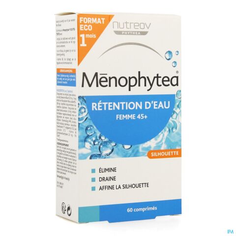 Ménophytea Rétention d'Eau Femme 45+ 60 Comprimés