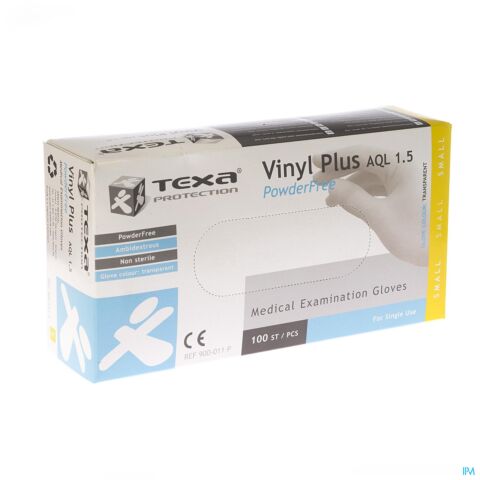 Texa Gants Vinyl Blanc Pf S 100