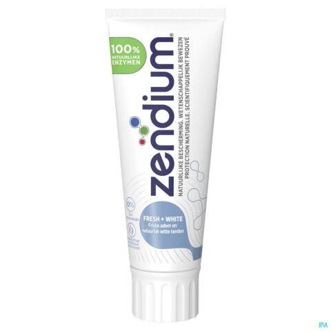 Zendium Fresh + White Dentifrice 75ml