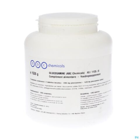 Glucosaminesulfate 600mg 2kci Comp 1200 Abc