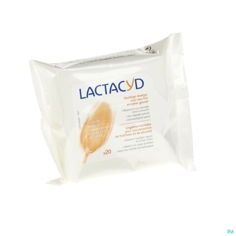 Lactacyd Femina Lingettes Intimes Multipack New 20