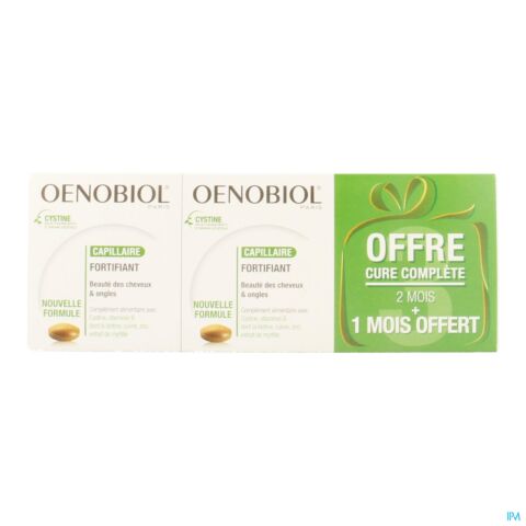 Oenobiol Capillaire Fortifiant Comp 3x60