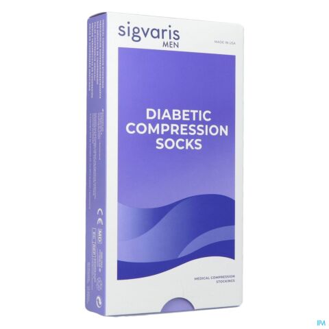 Sigvaris Diabetic Homme Chauss. S Long Blanc