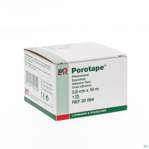 Porotape Tape Adhesif N/elast 3,8cmx10m 1 30084