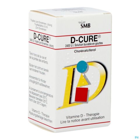D-Cure Vitamine D Solution Buvable en Gouttes 10ml