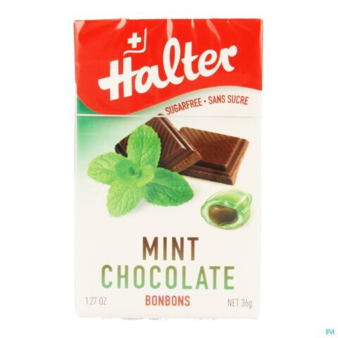 Halter Bonbon Menthe-chocolat Ss 40g