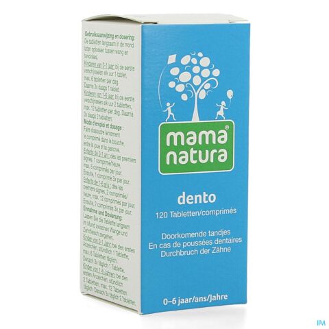 Mama Natura Dento 120 Comprimés