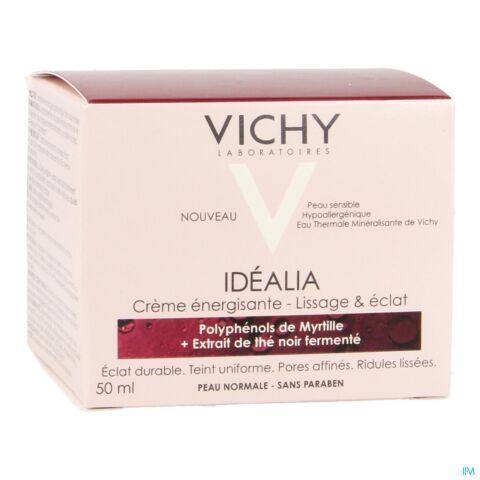 Vichy Idéalia Crème de Lumière Lissante Peaux Normales à Mixtes Pot 50ml
