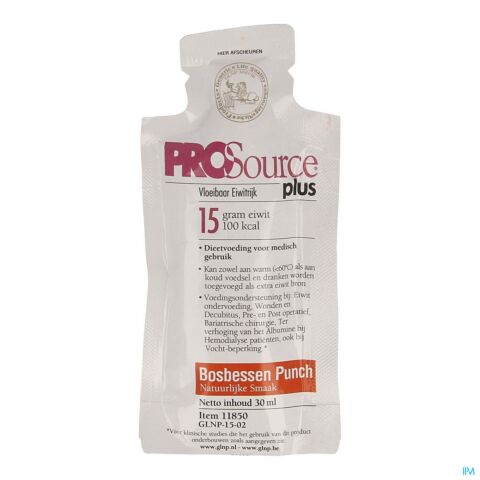 Prosource Plus Myrtille 15g Protein Sach 1x30ml