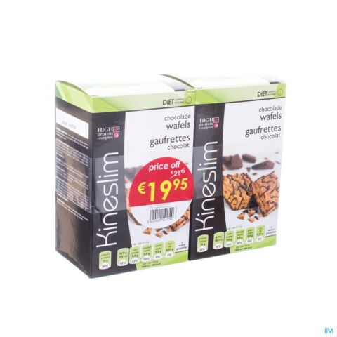 Kineslim Gauffrette Chocolat Duo 2x3x2 Price Off