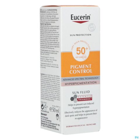 Eucerin Sun Pigment Control Fluide IP50+ Flacon Airless 50ml