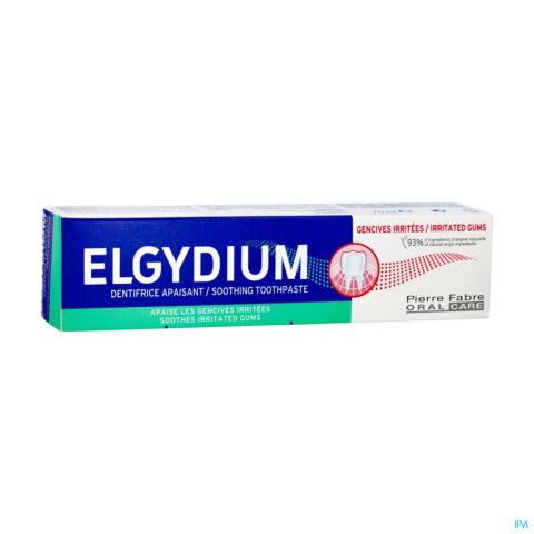 Elgydium Dentifrice Gencives Irritees 75ml Nf