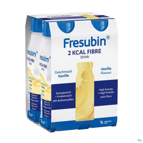 Fresubin 2kcal Fibre Drink Vanille Bouteille 4x200ml