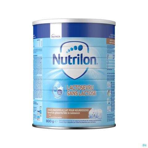 Nutrilon Lait en Poudre Sans Lactose pour Nourrissons 0m+ 800g