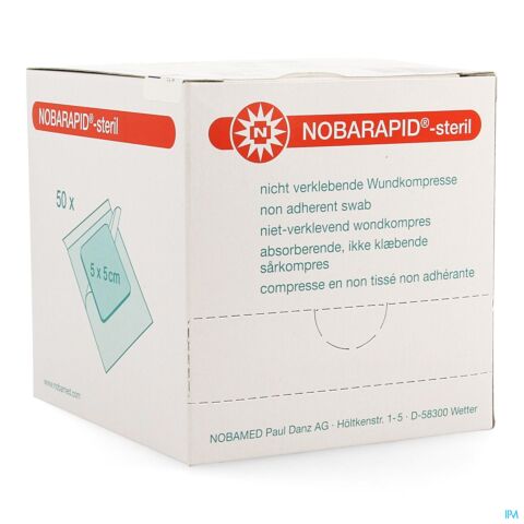 Noba Nobarapid Set Sterile 5,0x 5,0cm 50 9320391
