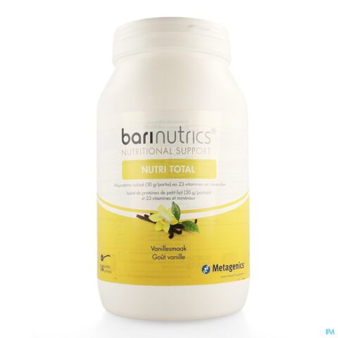 Barinutrics NutriTotal Vanille 14 Doses