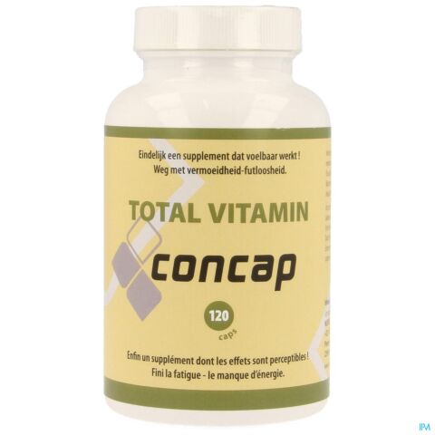 Concap Total Vitamin Caps 120