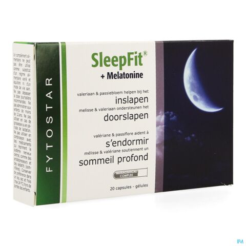 Fytostar SleepFit + Mélatonine 20 Gélules