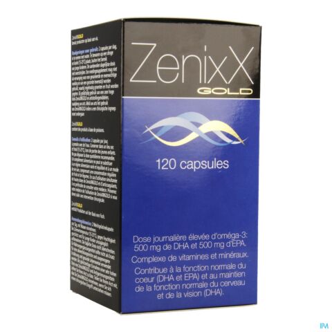 ixX Pharma ZenixX Gold 120 Gélules