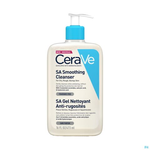 Cerave Sa Gel Nettoyant A/rugosites 473ml