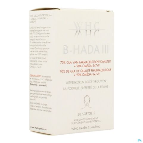 B-Hada III 30 Softgels