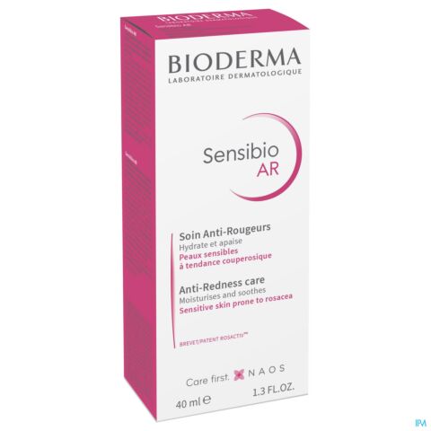 Bioderma Sensibio AR Crème Anti Rougeurs Tube 40ml