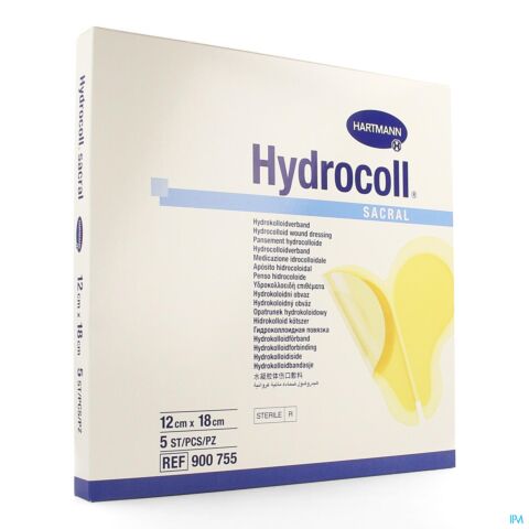 Hydrocoll Sacral 12x18cm 5 9007552