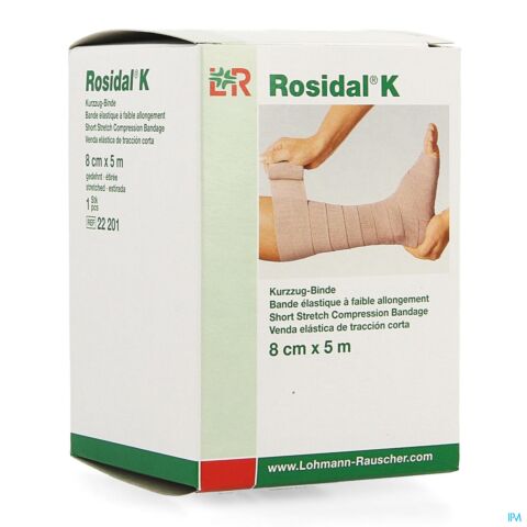 Rosidal K Bande Elast 8cmx5m 22201