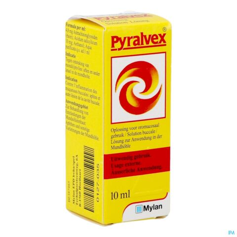 Pyralvex Gel Buccal & Gingival Flacon 10ml