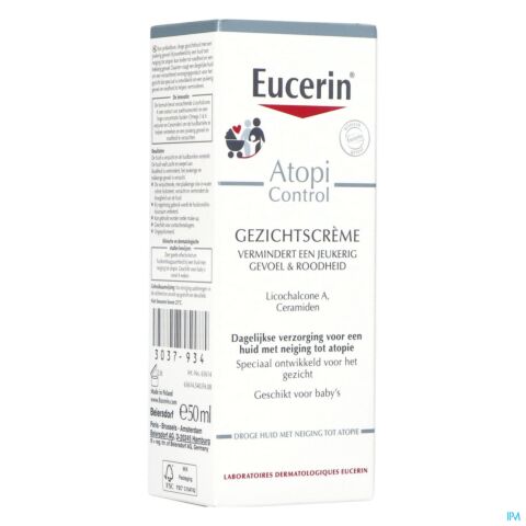 Eucerin AtopiControl Crème Calmante Visage 50ml