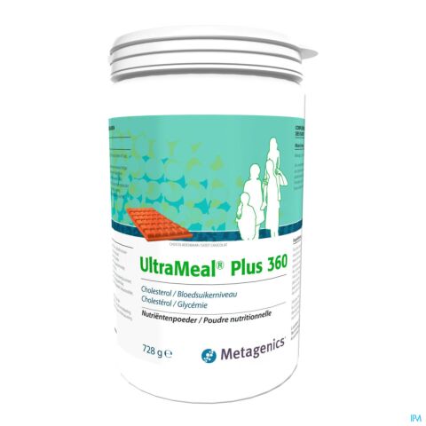 Ultrameal Plus 360 Chocolat Pot 728g Metagenics