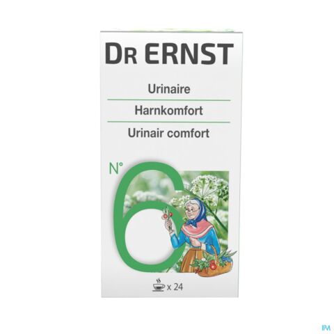Dr Ernst N°6  Tisane Urinaire 24 Infusions