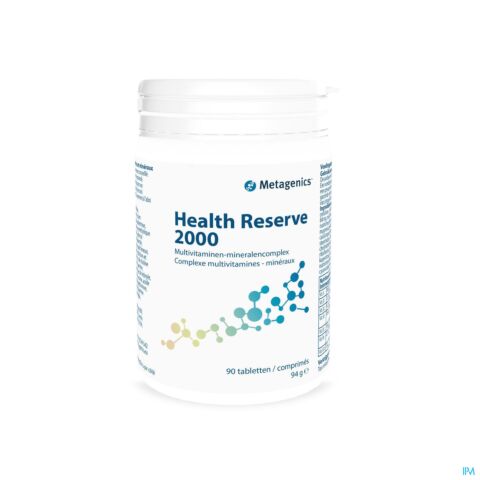 Health Reserve 2000 Nf Pot Tabl 90 16385metagenics