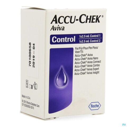 Accu Chek Aviva Control 2x2,5ml 4455215001