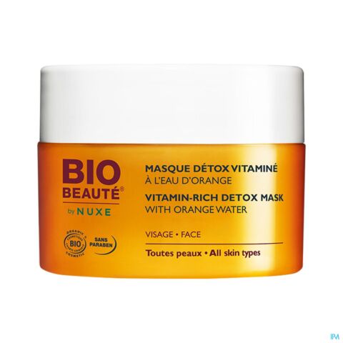 Bio Beaute Masque Detox Vit Eau Orange Pot 50ml
