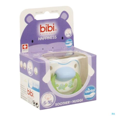 Bibi Happiness Dental Sucette Play With Us 6-16m 1 Pièce