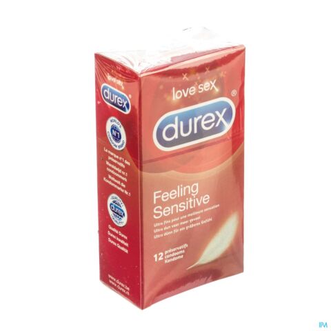 Durex Feeling Sensitive 12 Préservatifs