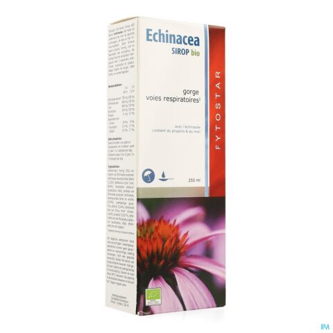 Fytostar Echinacea Sirop Bio Gorge/Voies Respiratoires Flacon 250ml