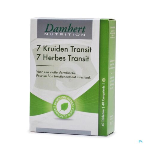 Damhert 7 Herbes Laxant Comp 30