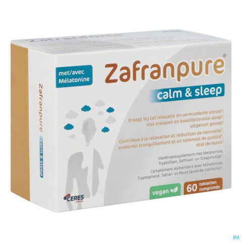 ZafranPure Calm & Sleep 60 Comprimés