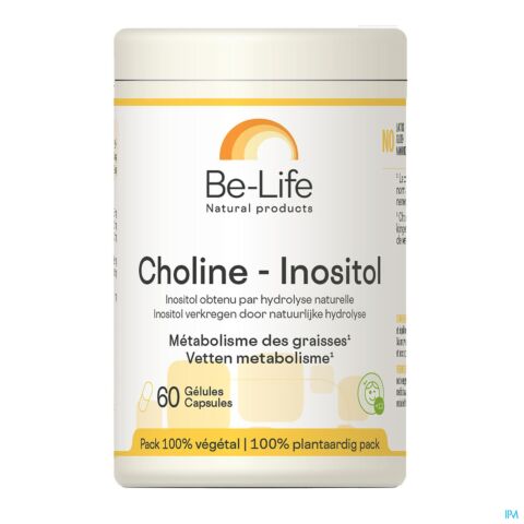 Be-Life Choline-Inositol Métabolisme des Graisses 60 Gélules