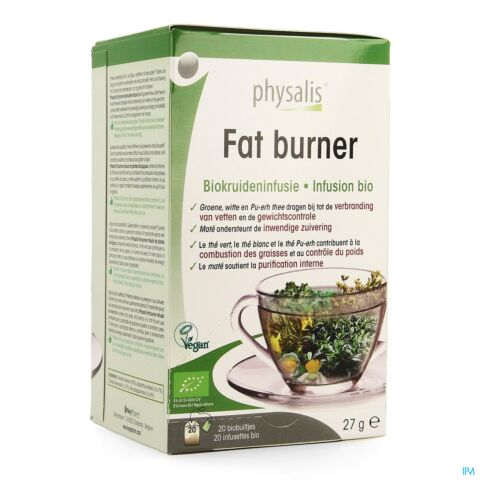 Physalis Fat Burner Infusion Bio Sach 20x1,5g