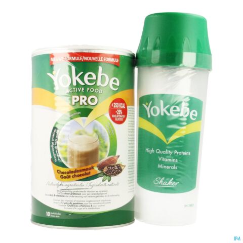Yokebe Pro By Xls Choco 400g + Shaker Gratuit