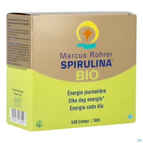 Marcus Rohrer Spiruline Comp 3x180 Bio