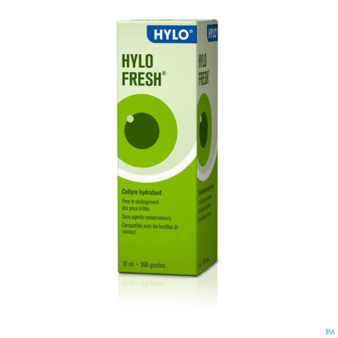 Hylo-Fresh Collyre Hydratant Yeux Stressés & Fatigués Flacon 10ml