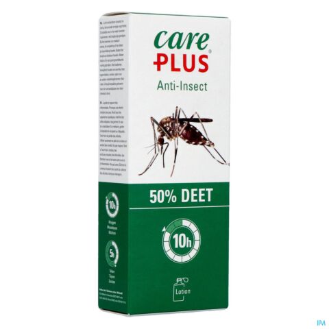 Care Plus DEET 50% Lotion Anti-Insectes Flacon 50ml