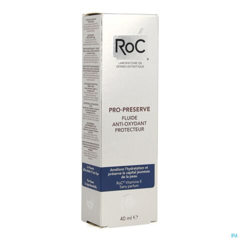 Roc Pro-Preserve Fluide Anti-Oxydant Protecteur Spray 40ml