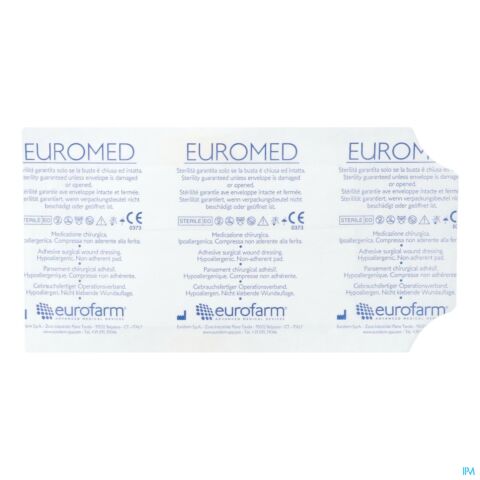 Euromed 7x12cm 1 Pansement D'ile Steril